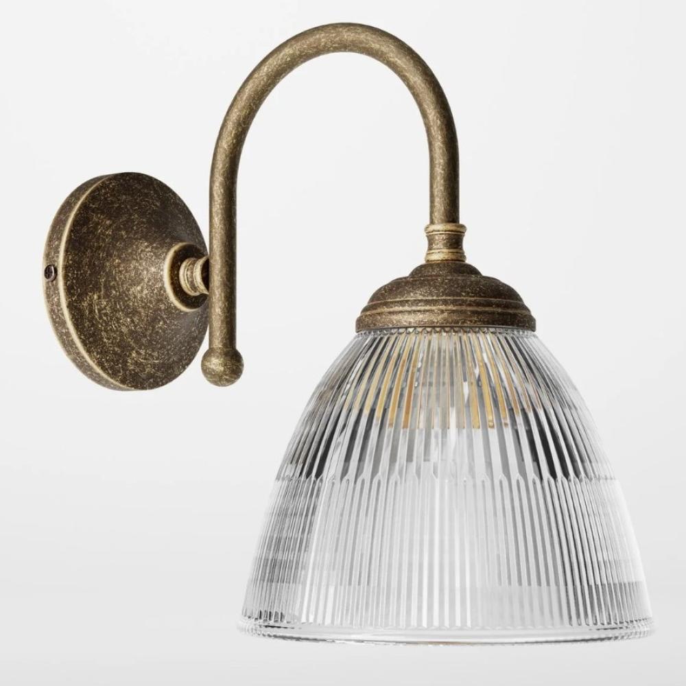 klasszikus antik rez elegans uvegburas fali lampa bronz szinu haloszoba falikar lampa konyha mediterran lampak tradicionalis rusztikus rezlampa lameridiana lampabolt budapest.jpg